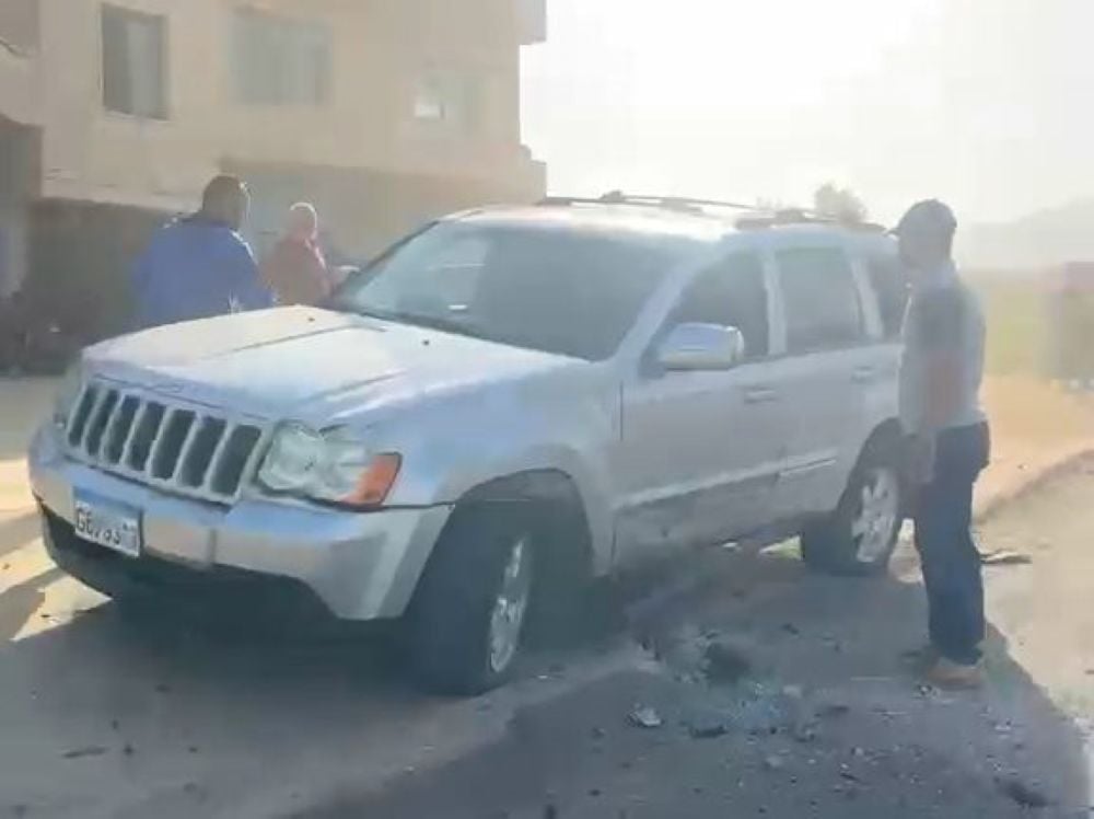 بالفيديو ـ في تطور أمني... مسيّرة إسرائيلية تستهدف سيارة في حوش السيد علي في الهرمل